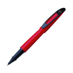 Ручка-роллер Pierre Cardin ACTUEL. Цвет - красный. Упаковка P-1