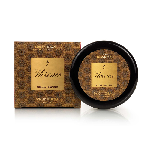 Крем для бритья в пластиковой чаше MONDIAL FLORENCE LUXURY SHAVING CREAM TRADITIONAL, 150 мл