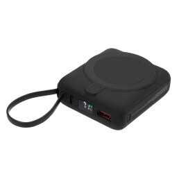 Внешний аккумулятор с подсветкой Ritter PD 10000mAh с функцией беспроводной зарядки 15W