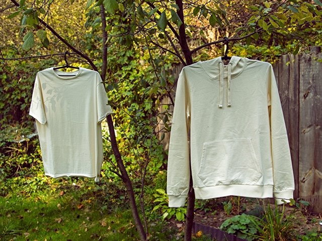 Футболка Pure из неокрашенного хлопка, мужская