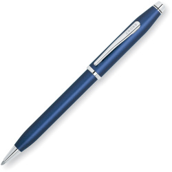Шариковая ручка Cross Century II. Цвет - синий матовый.