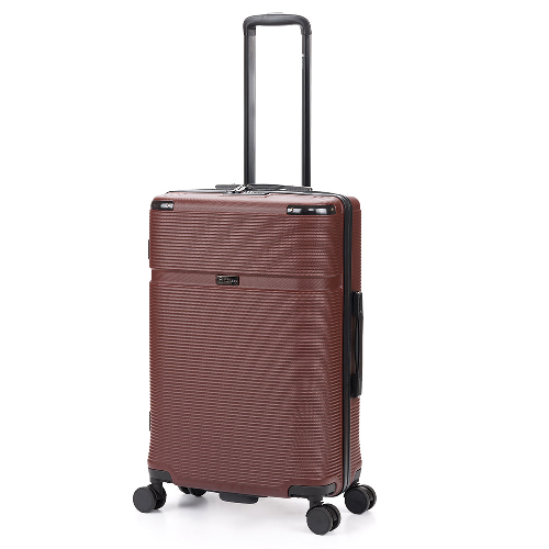 Чемодан TORBER Onego, бордовый, ABS-пластик, 79,5 х 51 х 29 см, 103 л