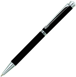 Ручка шариковая Pierre Cardin CRYSTAL,  цвет - черный. Упаковка Р-1.