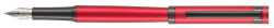 Ручка перьевая Pierre Cardin BRILLANCE, цвет - красный. Упаковка B-1