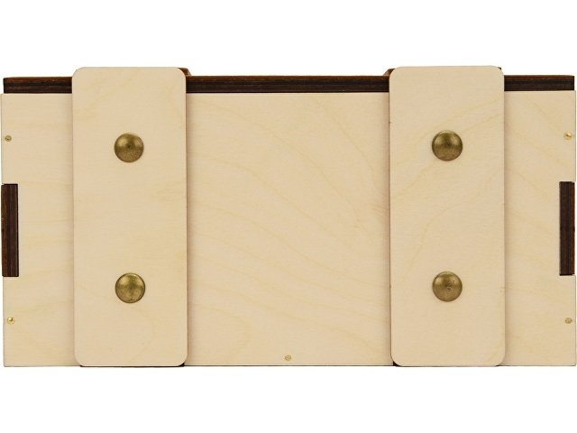 Деревянная подарочная коробка с крышкой Ларчик