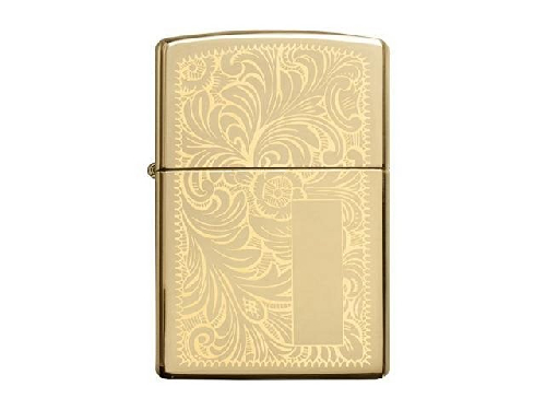 Зажигалка ZIPPO Venetian® с покрытием High Polish Brass