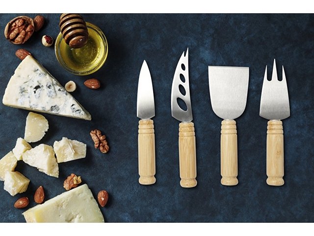 Набор для сыра из бамбука Cheds