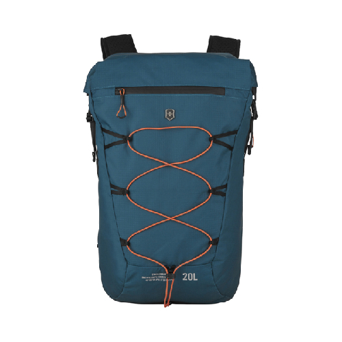 Рюкзак VICTORINOX Altmont Active L.W. Rolltop Backpack, бирюзовый, 100% нейлон, 30x19x46 см, 20 л