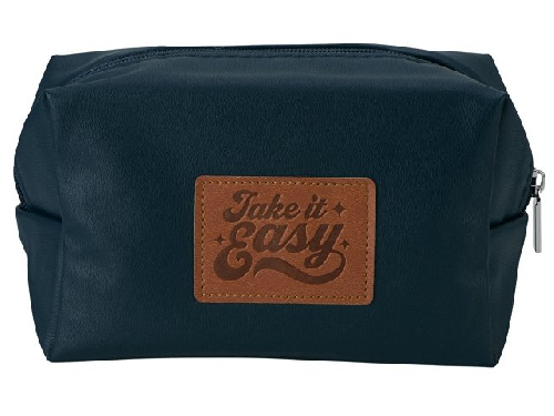 Косметичка из эко-кожи Enio с патчами