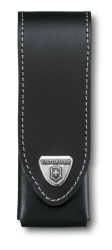 Чехол на ремень VICTORINOX для ножей 111 мм толщиной до 3 уровней, кожаный, чёрный