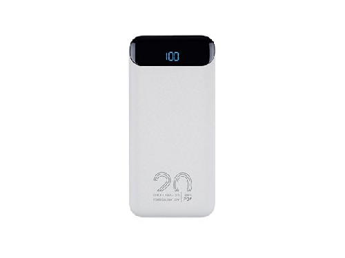 Внешний аккумулятор с дисплеем, 20000 mAh