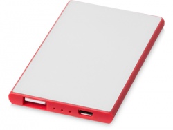 Портативное зарядное устройство Slim Credit Card, 2000 mAh