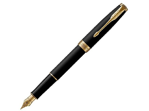Ручка перьевая Parker Sonnet Matt Black GT