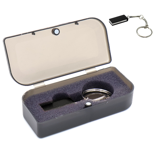 Флешка Slim 16 Гб в футляре, синяя