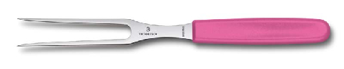 Вилка разделочная VICTORINOX 15 см, розовая, в картонном блистере