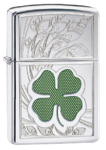 Зажигалка ZIPPO Classic с покрытием High Polish Chrome, латунь/сталь, серебристая, 38x13x57 мм
