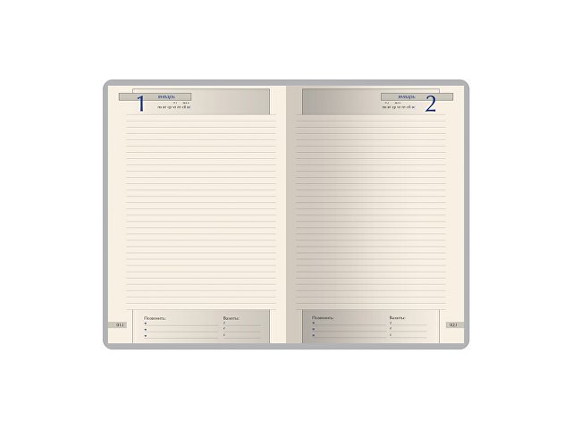 Ежедневник полудатированный А5 Windsor