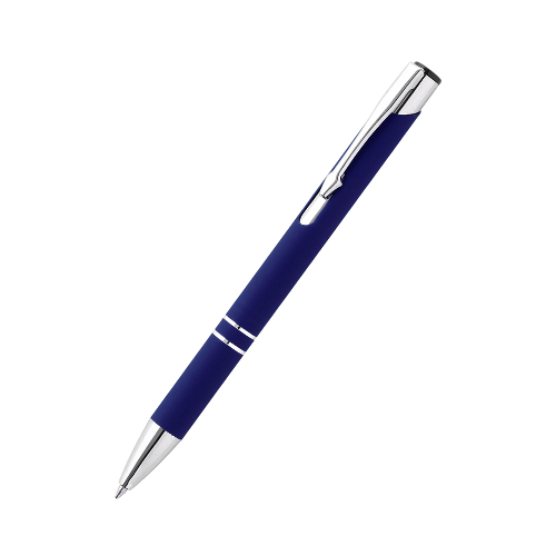 Ручка металлическая Molly софт-тач, белая