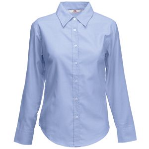 Рубашка женская LONG SLEEVE OXFORD SHIRT LADY-FIT 130
