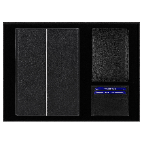 Набор подарочный Solution Prestige Trio (Ежедневник в суперобложке Country Galaxy Mocco 615601