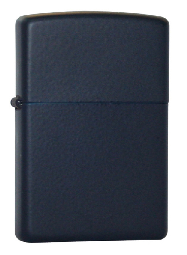 Зажигалка ZIPPO Classic с покрытием Navy Matte, латунь/сталь, синяя, матовая, 38x13x57 мм