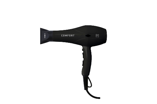 Фен DEWAL BEAUTY Comfort Black, черный, 2200 Вт, 1 насадка