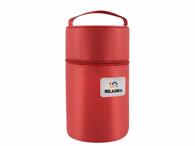 Термос для еды Relaxika 301 в чехле, 1200 мл