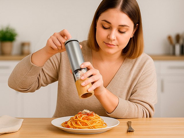 Электрическая мельница для специй, на батарейках Clove