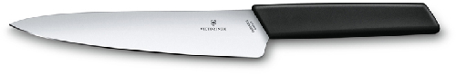 Нож разделочный VICTORINOX Swiss Modern, 19 см, нержавеющая сталь / синтетический материал, чёрный
