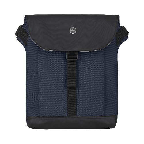 Сумка наплечная VICTORINOX Altmont Original Flapover Digital Bag, синяя, нейлон, 26x10x30 см, 7 л