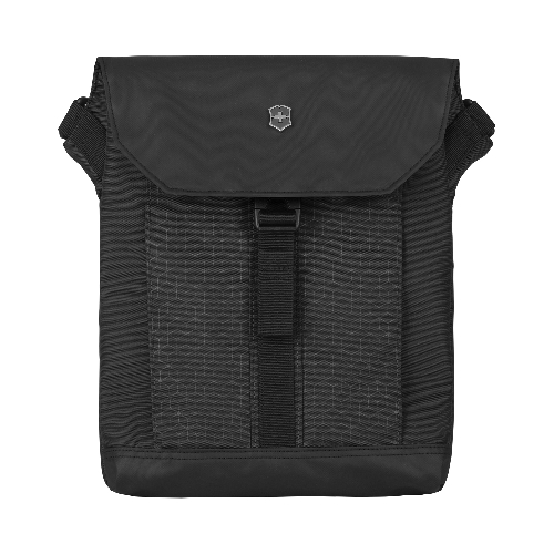Сумка наплечная VICTORINOX Altmont Original Flapover Digital Bag, чёрная, нейлон, 26x10x30 см, 7 л