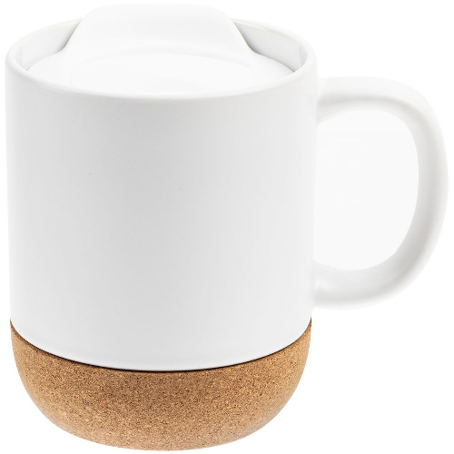 Кружка с пробковой подставкой Corky Walk для сублимационной печати