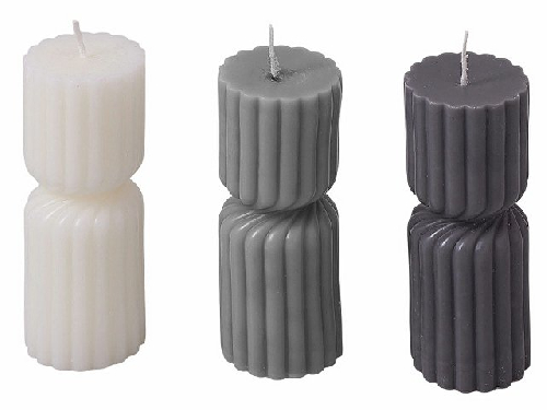 Набор свечей с гранями Vela