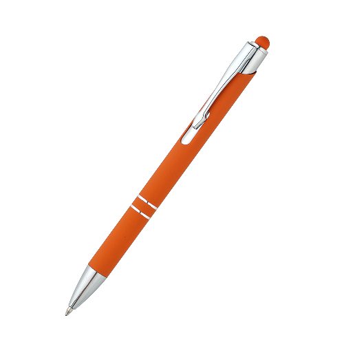 Ручка металлическая Ingrid софт-тач, синяя