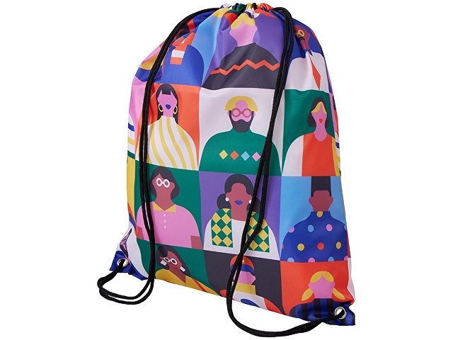 Рюкзак-мешок из полиэстера с возможностью полноцветной печати