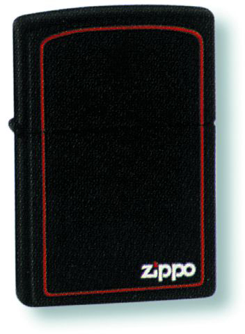 Зажигалка ZIPPO Classic с покрытием Black Matte, латунь/сталь, чёрная, матовая, 38x13x57 мм