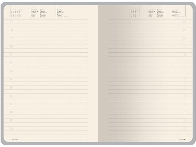 Ежедневник недатированный А5 Megapolis Nebraska Flex