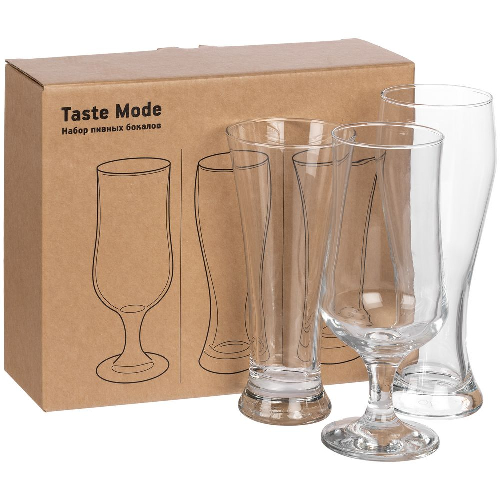Набор пивных бокалов Taste Mode