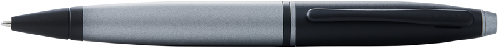 Шариковая ручка Cross Calais Matte Gray and Black Lacquer