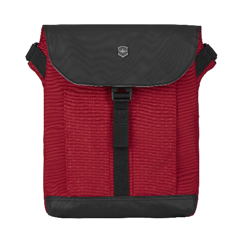 Сумка наплечная VICTORINOX Altmont Original Flapover Digital Bag, красная, нейлон, 26x10x30 см, 7 л