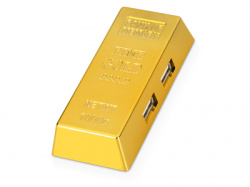 USB Hub «Слиток золота» на 4 порта