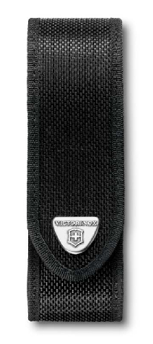 Чехол на ремень VICTORINOX для ножей RangerGrip 130 мм, на липучке, нейлоновый, 40x40x140 мм, чёрный