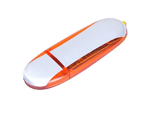 USB 2.0- флешка промо овальной формы