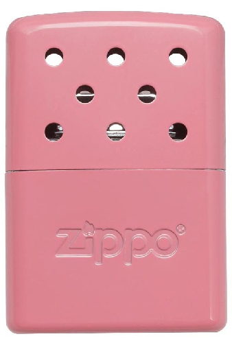 Каталитическая грелка ZIPPO, алюминий с покрытием Pink, розовая, матовая, на 6 ч, 51x15x74 мм