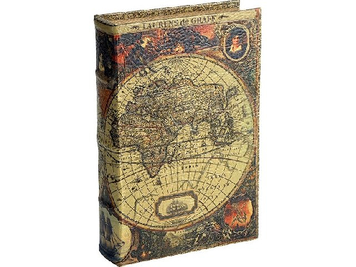 Подарочная коробка Карта мира M