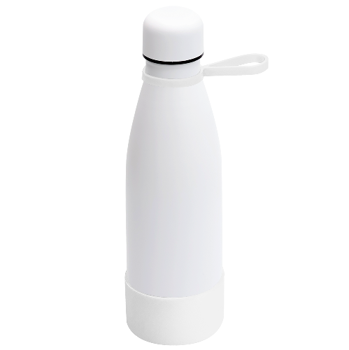 Термобутылка герметичная вакуумная Olivia To Go, белый/черный