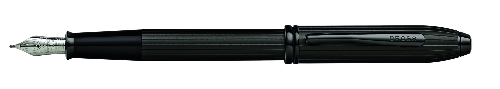 Перьевая ручка Cross Townsend Matte Black PVD, перо F