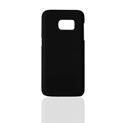Чехол черный для Samsung Galaxy S7 Edge (soft touch)