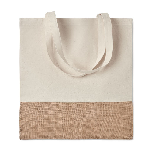 Сумка с джутовыми деталями INDIA TOTE