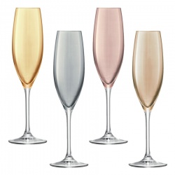 Набор из 4 бокалов для шампанского Polka Flute